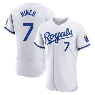 Authentic A.j. Hinch Men's Kansas City Royals 2022 Home Jersey - White