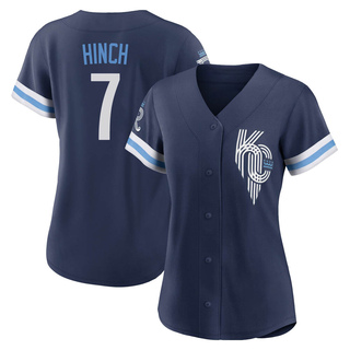 Authentic A.j. Hinch Women's Kansas City Royals 2022 City Connect Jersey - Navy