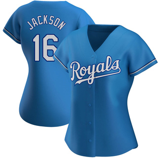 Authentic Bo Jackson Women's Kansas City Royals Alternate Jersey - Light Blue