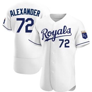 Authentic CJ Alexander Men's Kansas City Royals Home Jersey - White