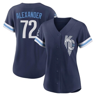 Authentic CJ Alexander Women's Kansas City Royals 2022 City Connect Jersey - Navy