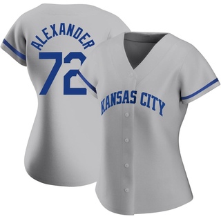 Authentic CJ Alexander Women's Kansas City Royals 2022 Road Jersey - Gray