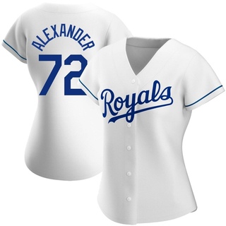 Authentic CJ Alexander Women's Kansas City Royals Home Jersey - White