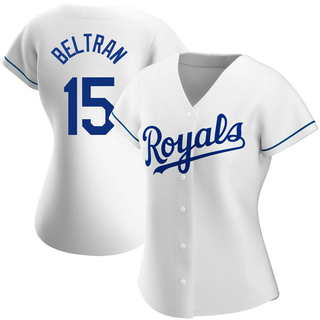 Authentic Carlos Beltran Women's Kansas City Royals Home Jersey - White