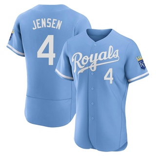 Authentic Carter Jensen Men's Kansas City Royals 2022 Alternate Jersey - Light Blue