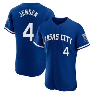 Authentic Carter Jensen Men's Kansas City Royals 2022 Alternate Jersey - Royal