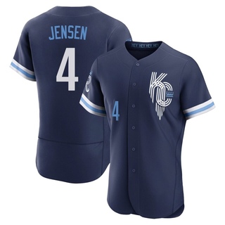 Authentic Carter Jensen Men's Kansas City Royals 2022 City Connect Jersey - Navy