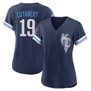 Authentic Cheslor Cuthbert Women's Kansas City Royals 2022 City Connect Jersey - Navy