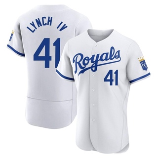 Authentic Daniel Lynch IV Men's Kansas City Royals 2022 Home Jersey - White