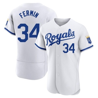 Authentic Freddy Fermin Men's Kansas City Royals 2022 Home Jersey - White