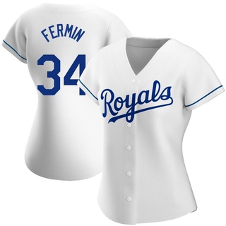 Authentic Freddy Fermin Women's Kansas City Royals Home Jersey - White