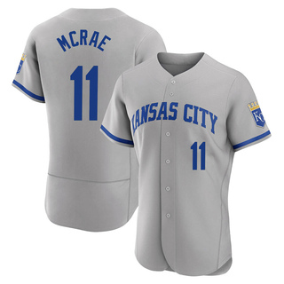 Authentic Hal Mcrae Men's Kansas City Royals 2022 Road Jersey - Gray