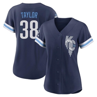 Authentic Josh Taylor Women's Kansas City Royals 2022 City Connect Jersey - Navy