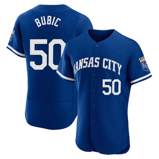 Authentic Kris Bubic Men's Kansas City Royals 2022 Alternate Jersey - Royal