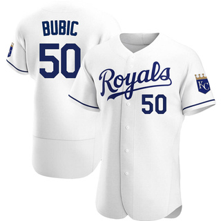 Authentic Kris Bubic Men's Kansas City Royals Home Jersey - White