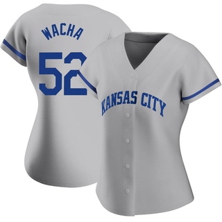 Authentic Michael Wacha Women's Kansas City Royals 2022 Road Jersey - Gray