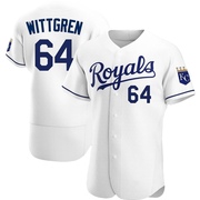 Authentic Nick Wittgren Men's Kansas City Royals Home Jersey - White