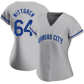 Authentic Nick Wittgren Women's Kansas City Royals 2022 Road Jersey - Gray