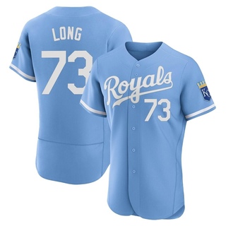 Authentic Sam Long Men's Kansas City Royals 2022 Alternate Jersey - Light Blue