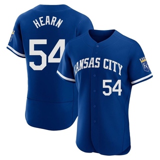 Authentic Taylor Hearn Men's Kansas City Royals 2022 Alternate Jersey - Royal