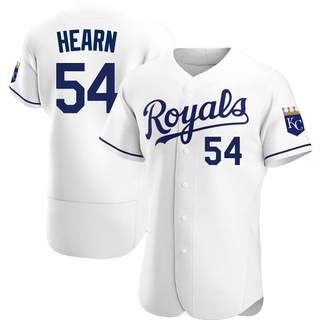 Authentic Taylor Hearn Men's Kansas City Royals Home Jersey - White