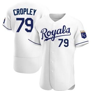 Authentic Tyler Cropley Men's Kansas City Royals Home Jersey - White