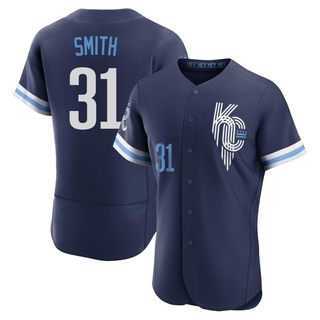 Authentic Will Smith Men's Kansas City Royals 2022 City Connect Jersey - Navy