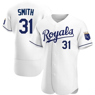 Authentic Will Smith Men's Kansas City Royals Home Jersey - White