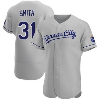 Authentic Will Smith Men's Kansas City Royals Road Jersey - Gray