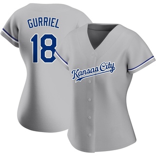 Authentic Yuli Gurriel Women's Kansas City Royals Road Jersey - Gray