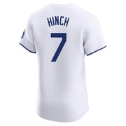 Elite A.j. Hinch Men's Kansas City Royals Home Jersey - White