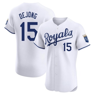 Elite Paul DeJong Men's Kansas City Royals Home Jersey - White