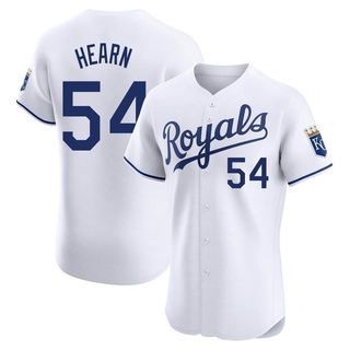 Elite Taylor Hearn Men's Kansas City Royals Home Jersey - White