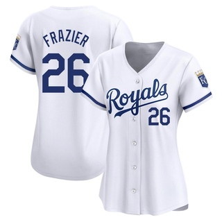 Limited Adam Frazier Women's Kansas City Royals Home Jersey - White