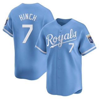 Limited A.j. Hinch Men's Kansas City Royals Alternate Jersey - Light Blue