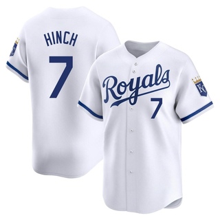 Limited A.j. Hinch Men's Kansas City Royals Home Jersey - White