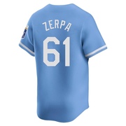 Limited Angel Zerpa Youth Kansas City Royals Alternate Jersey - Light Blue