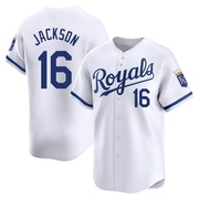 Limited Bo Jackson Men's Kansas City Royals Home Jersey - White