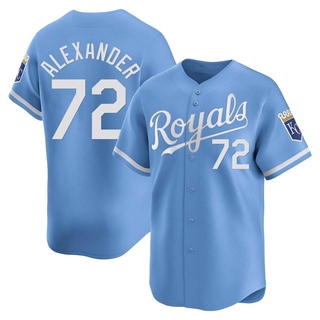 Limited CJ Alexander Men's Kansas City Royals Alternate Jersey - Light Blue