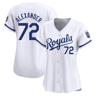 Limited CJ Alexander Women's Kansas City Royals Home Jersey - White