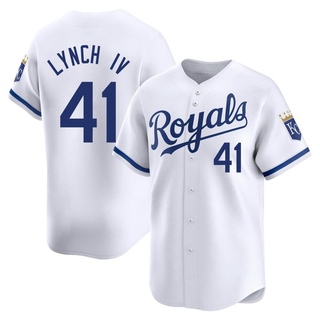 Limited Daniel Lynch IV Youth Kansas City Royals Home Jersey - White