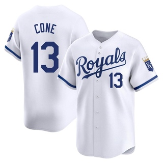 Limited David Cone Men's Kansas City Royals Home Jersey - White