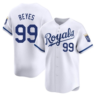 Limited Franmil Reyes Youth Kansas City Royals Home Jersey - White