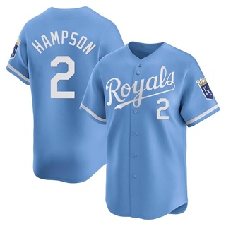 Limited Garrett Hampson Men's Kansas City Royals Alternate Jersey - Light Blue