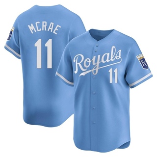 Limited Hal Mcrae Youth Kansas City Royals Alternate Jersey - Light Blue