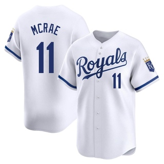 Limited Hal Mcrae Youth Kansas City Royals Home Jersey - White