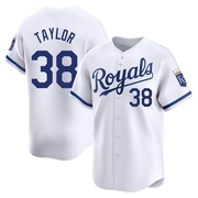 Limited Josh Taylor Youth Kansas City Royals Home Jersey - White