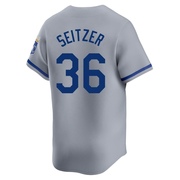 Limited Kevin Seitzer Youth Kansas City Royals Away Jersey - Gray