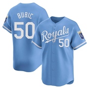 Limited Kris Bubic Men's Kansas City Royals Alternate Jersey - Light Blue