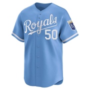 Limited Kris Bubic Men's Kansas City Royals Alternate Jersey - Light Blue